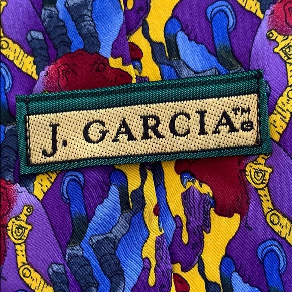 J. Garcia Other - J. Garcia tie red, blue, gold purple 28 1/2 inches